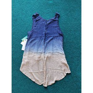 O'Neill Juniors Eli Top Sheer Summer/Beach Shirt Bikini Cover Size Small NWT